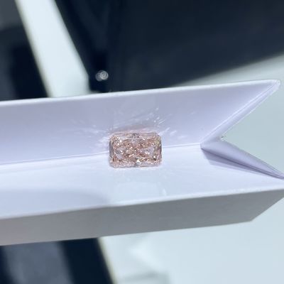 VS2-VVS2 CVD Lab Kim cương hồng đã trưởng thành 1.5-3.0ct Vết cắt rực rỡ rạng rỡ