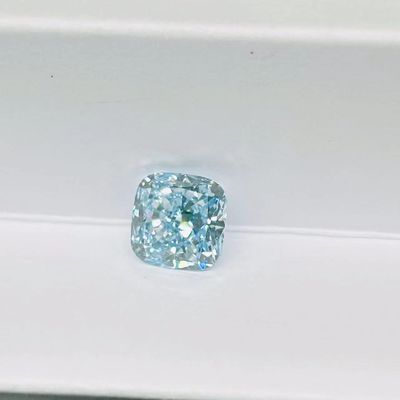 Đệm VS1 Brilliant Cut CVD Lab Grown Blue Diamonds 3.2ct-3.6ct
