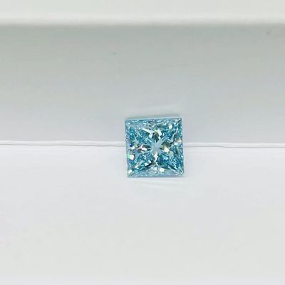 Loose Lab Made Diamonds Blue Diamonds Princess Lab Grown Diamond kim cương rời được chứng nhận