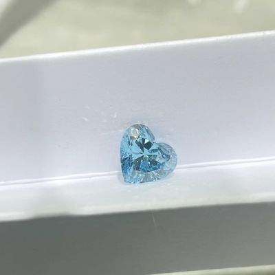 1.52 Carat Heart Cut Blue Loose Lab Grown Diamonds IGI Certified