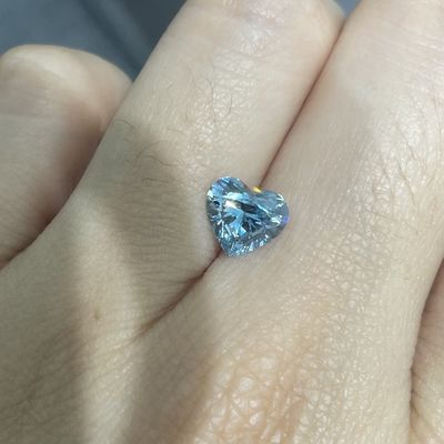 Phòng thí nghiệm hình trái tim tổng hợp Kim cương hồng đã trưởng thành 1.27ct IGI được chứng nhận VS1