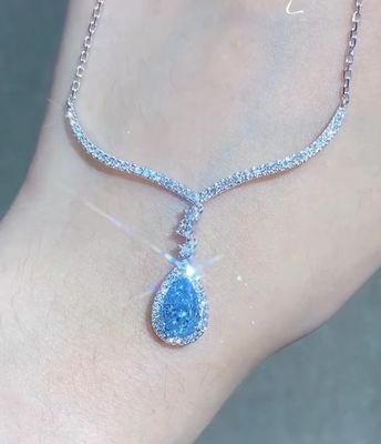 Blue Pear Lab tạo ra vòng cổ kim cương 1,5 carat