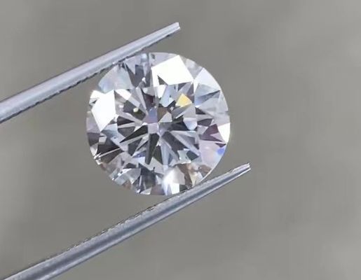 IGI Chứng nhận không màu tròn sắc sảo cắt trong phòng thí nghiệm kim cương trưởng thành CVD 1.5ct-2ct