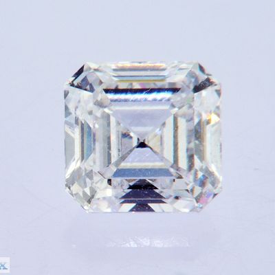 Màu trắng 3.2ct Xây dựng trong phòng thí nghiệm CVD Kim cương hình vuông Emerald Asscher hình dạng IGI chứng nhận