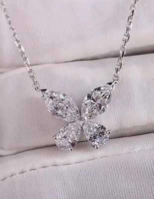 Butterfly Lab tạo ra dây chuyền kim cương dây chuyền kim cương trang sức thiết lập dây chuyền